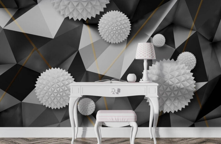 Фотошпалери 3D геометричний світ