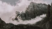 018-Фотошпалери Туманні гори