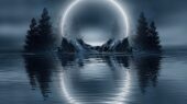 038-Фотошпалери Місячне сяйво