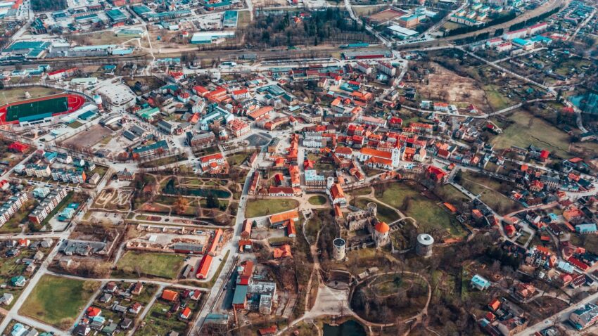 Фотошпалери Містечко