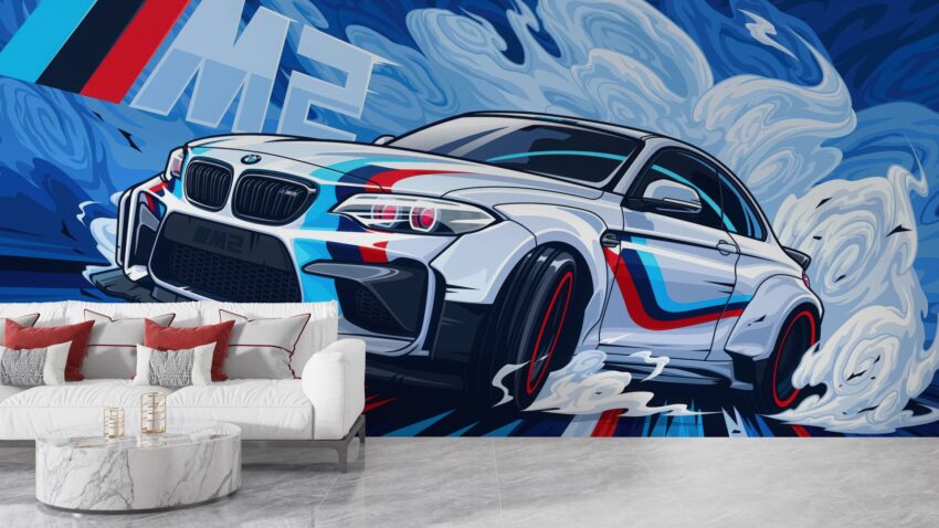 Фотошпалери BMW M2 у русі